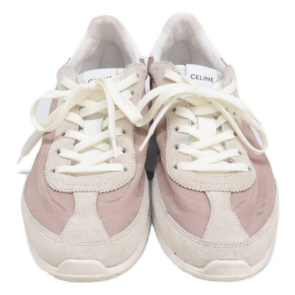Celine 364365195c.24rw Rm1245 Nylon Suede Leather Racer Low Top Sneakers 36