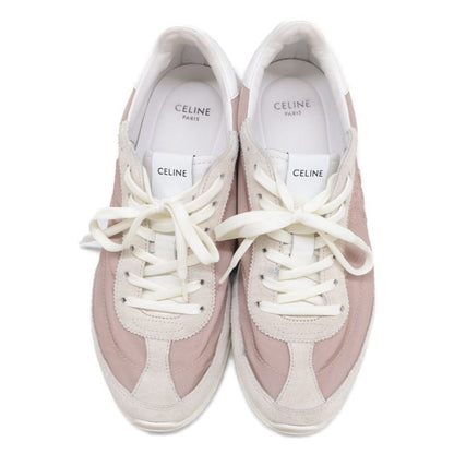 Celine 364365195c.24rw Rm1245 Nylon Suede Leather Racer Low Top Sneakers 36