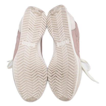 Celine 364365195c.24rw Rm1245 Nylon Suede Leather Racer Low Top Sneakers 36