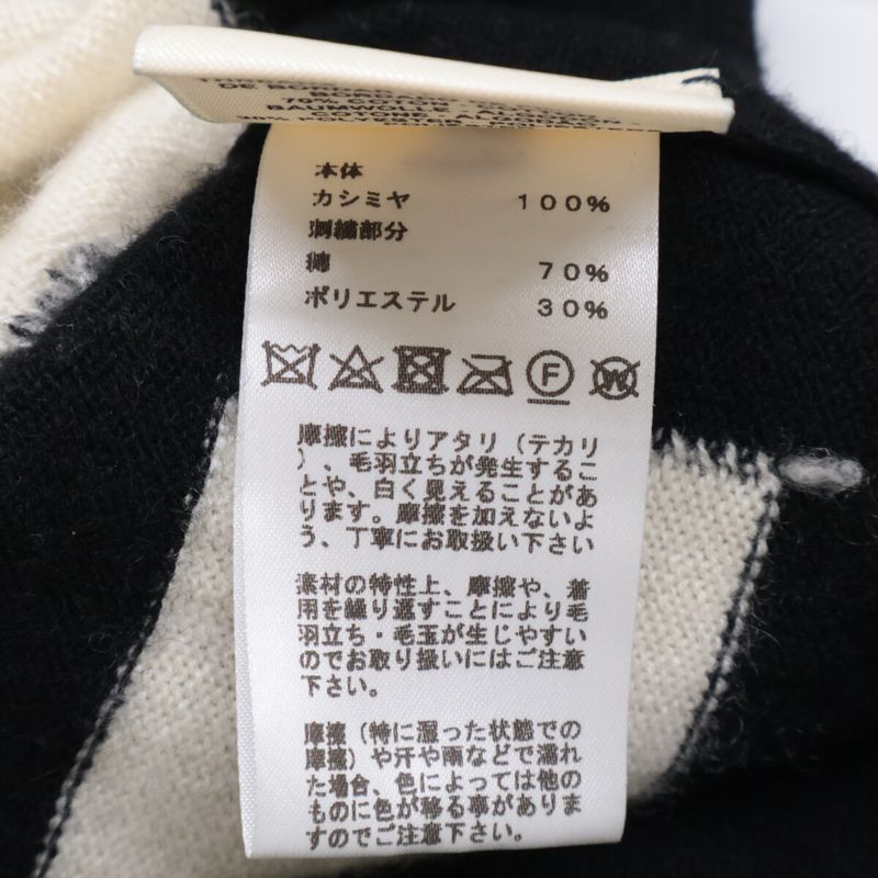 Hermes []2e2613d2 Cliquetis 100% Cashmere Knit Sweater 34