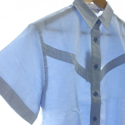 Christian DIOR Sports Short Sleeve Shirt S Blue AB • OS