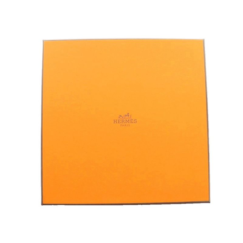 Hermes KARE 70 Chore Graphie Equestre Silk Scarf Multicolor Orange White SS • OS
