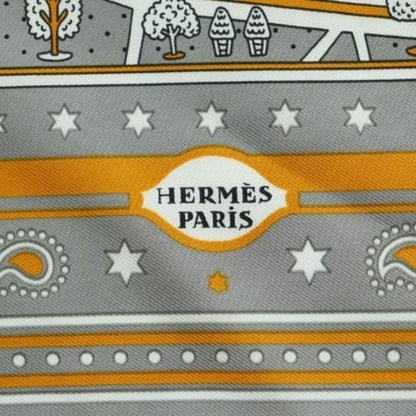 Hermes CARE 55 LES Nouveaux Amoureux New Paris Lover Bandana Scarf Silk