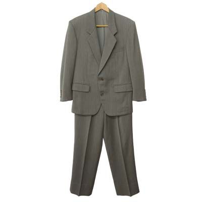 Christian Dior 90s Suit Setup 2 Button Gray
