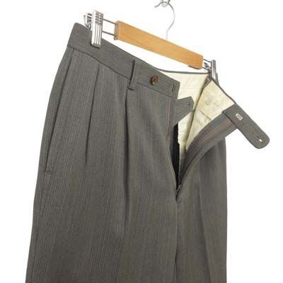 Christian Dior 90s Suit Setup 2 Button Gray