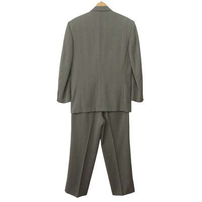 Christian Dior 90s Suit Setup 2 Button Gray