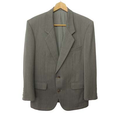 Christian Dior 90s Suit Setup 2 Button Gray