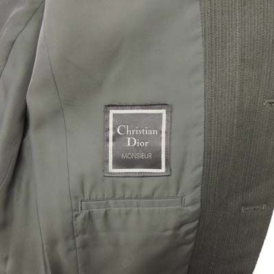 Christian Dior 90s Suit Setup 2 Button Gray