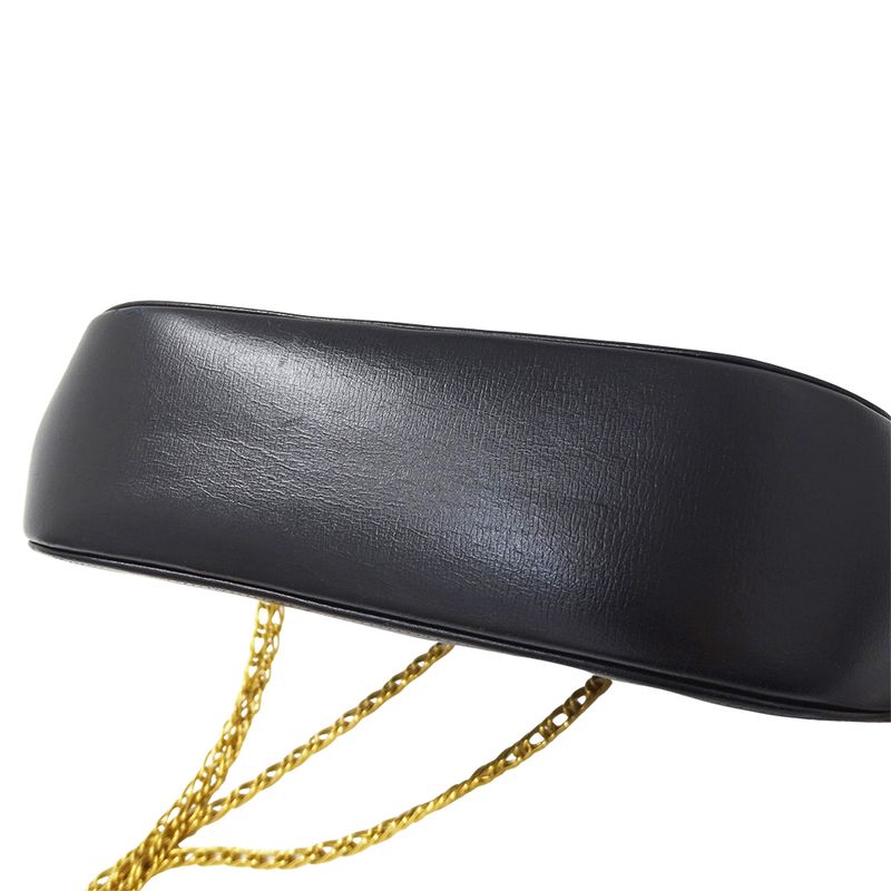 Cartier Bag Women's Brand Shoulder Bag Sapphire Leather Black Chain Shoulder