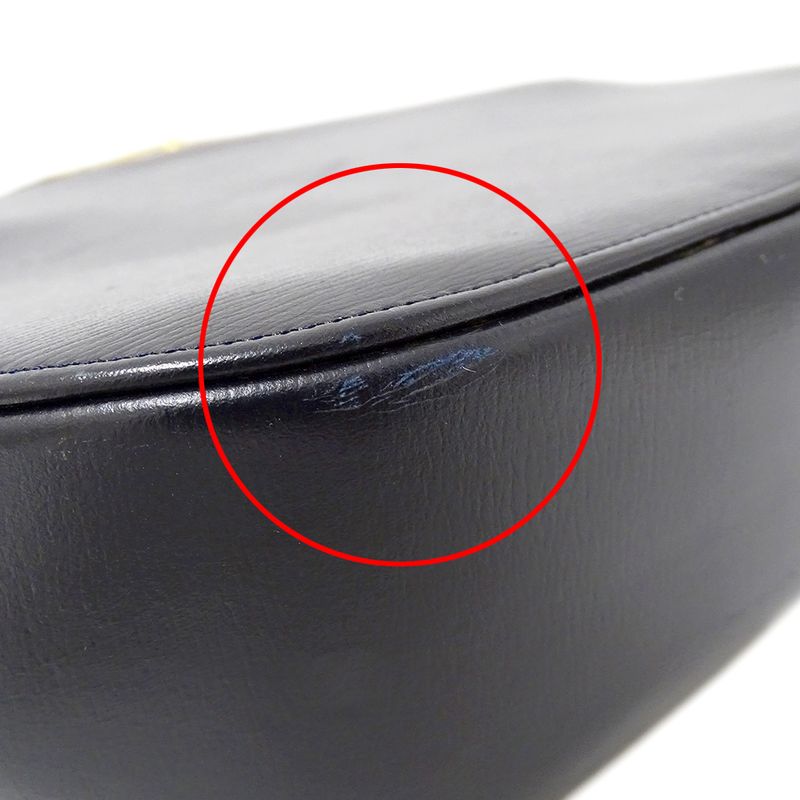 Cartier Bag Women's Brand Shoulder Bag Sapphire Leather Black Chain Shoulder