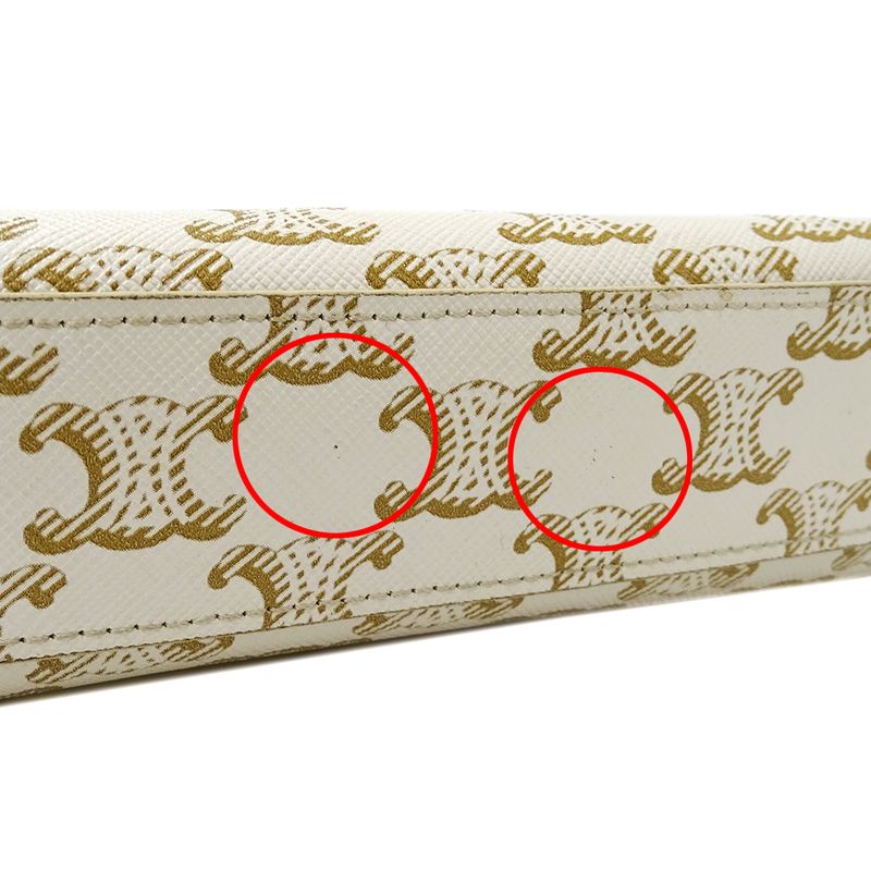 Celine Bag Ladies Brand Handbag Shoulder Bag 2way Triomphe Mini Vertical Cabas