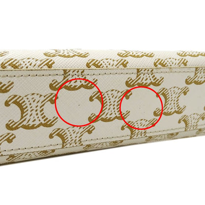 Celine Bag Ladies Brand Handbag Shoulder Bag 2way Triomphe Mini Vertical Cabas