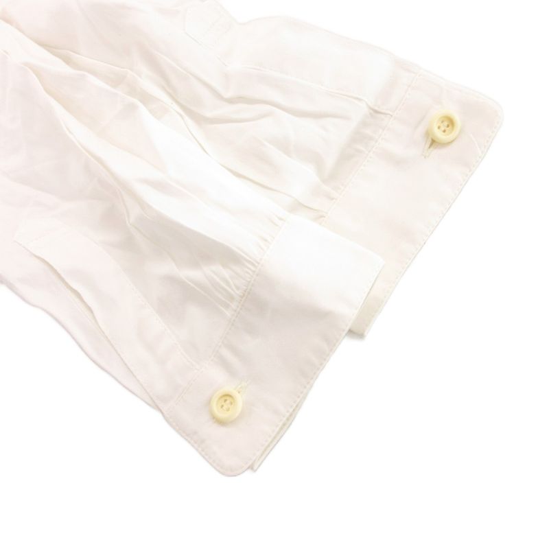 Christian Dior Sports Shirt Blouse Star Pattern Embroidery Long Sleeve M White