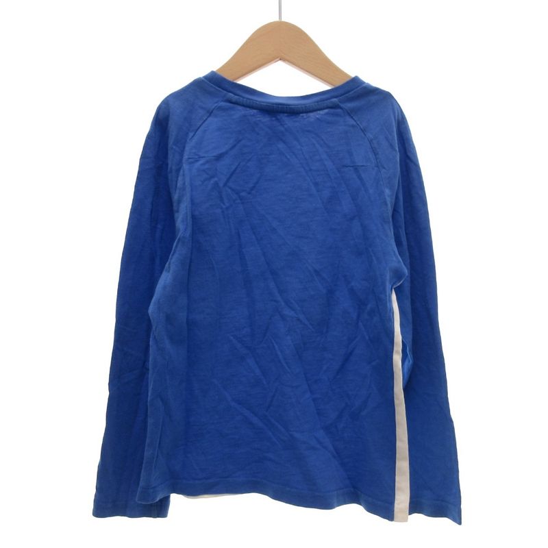 Dior Cut And Sew Long Sleeve Raglan Print 8 Blue White JS • GY53