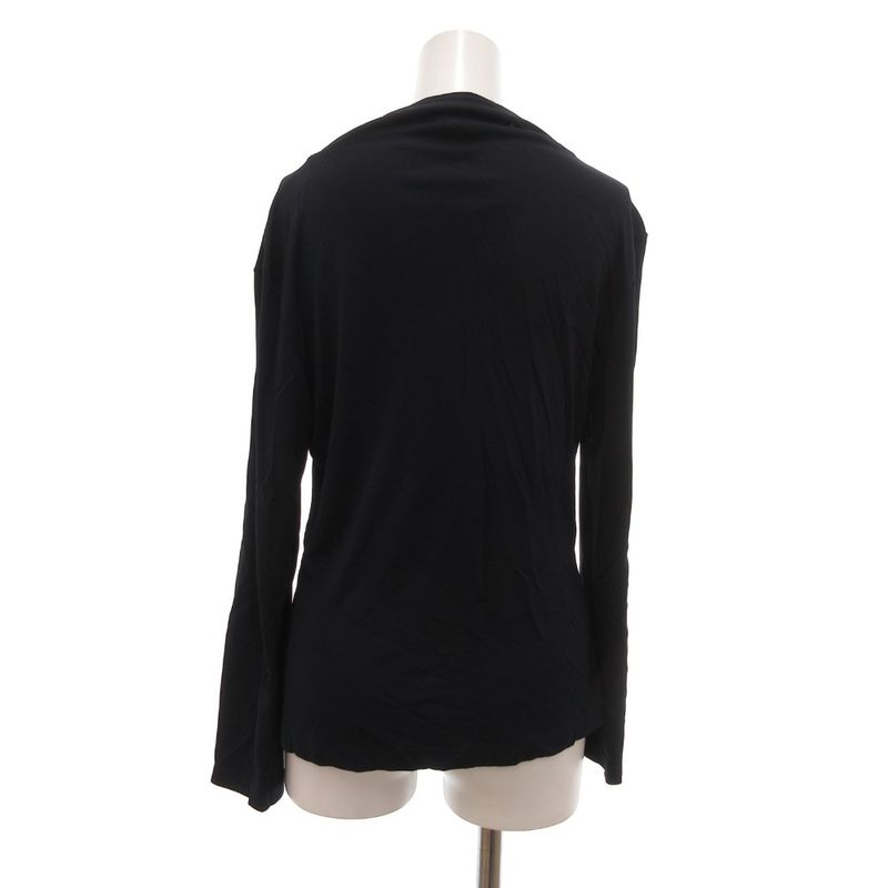 Celine Cut And Sew Long Sleeve Bottle Neck 40 Navy Blue JS • GY53