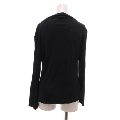 Celine Cut And Sew Long Sleeve Bottle Neck 40 Navy Blue JS • GY53