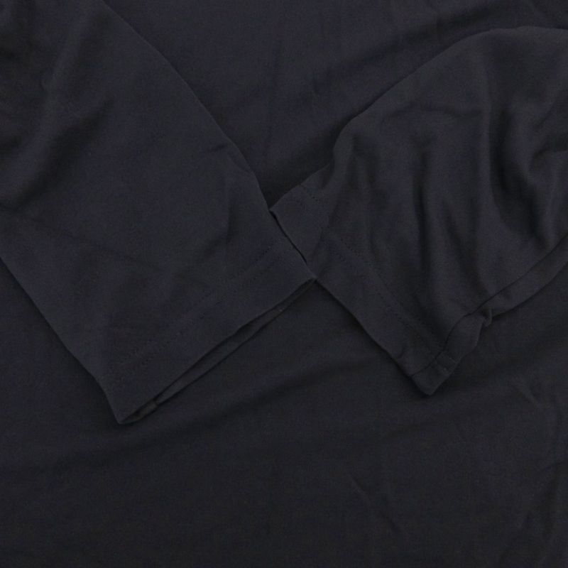 Celine Cut And Sew Long Sleeve Bottle Neck 40 Navy Blue JS • GY53