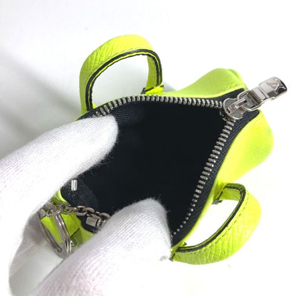 Louis Vuitton Key Holder Porto Cles ・mini Keepall M01048 Taiga Leather Yellow