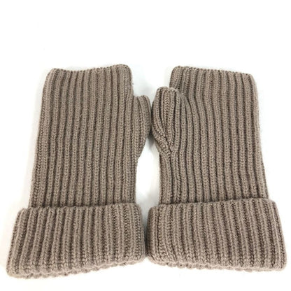Hermes Gloves Philippa Fingerless Cashmere Gray