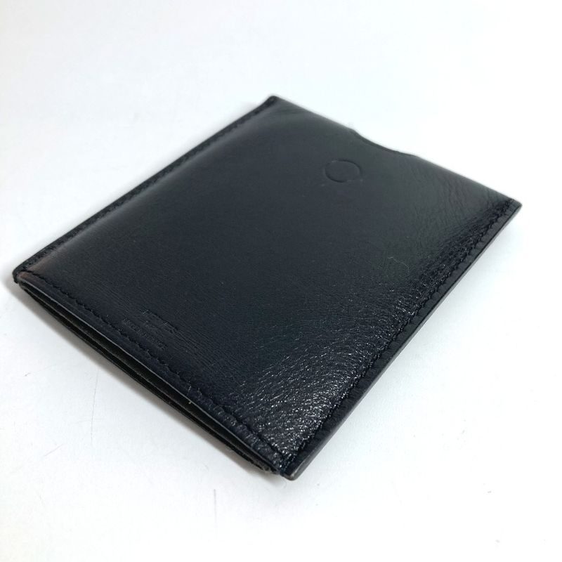 Hermes Miscellaneous Lamped Posh Card Light Leather Black