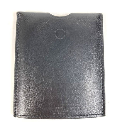 Hermes Miscellaneous Lamped Posh Card Light Leather Black