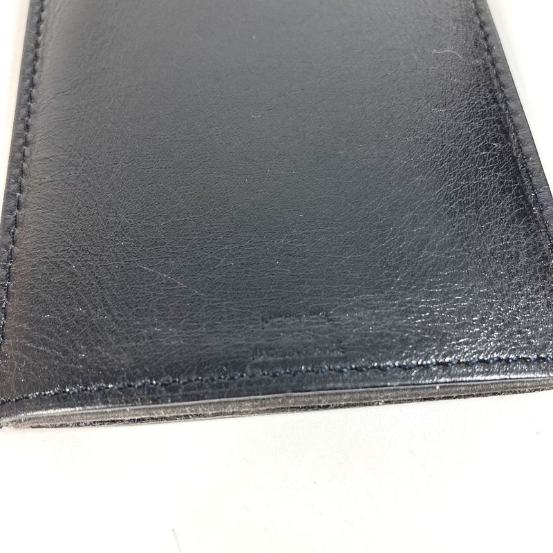 Hermes Miscellaneous Lamped Posh Card Light Leather Black