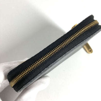 Louis Vuitton Coin Case Zippy Purse Epi Leather Noir Black