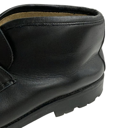 Gucci Short Boots 37 C Women's Horsebit Moccasin Boots 1040088 Black Size37