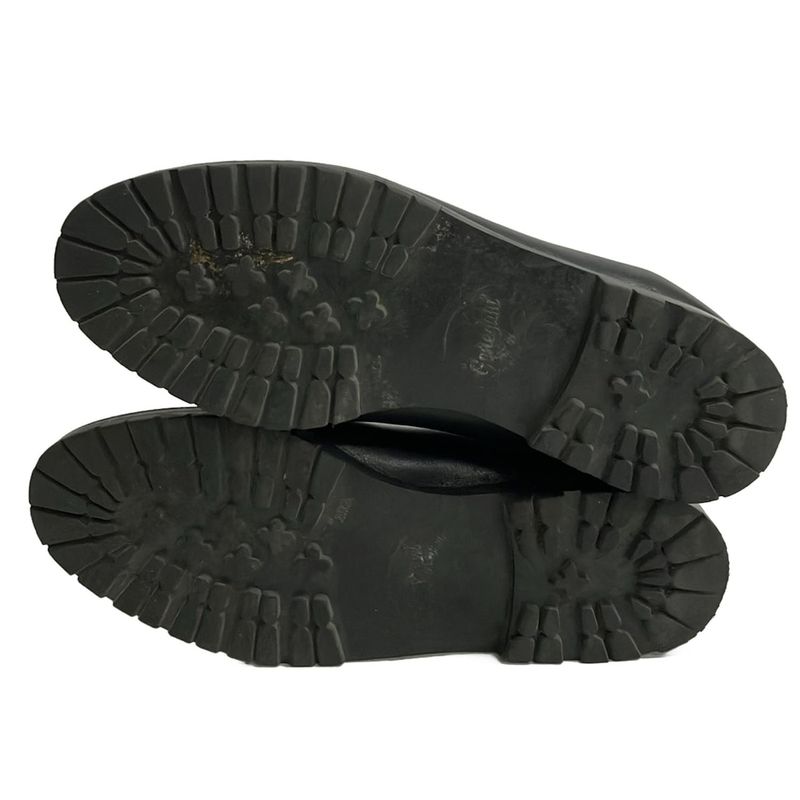 Gucci Short Boots 37 C Women's Horsebit Moccasin Boots 1040088 Black Size37