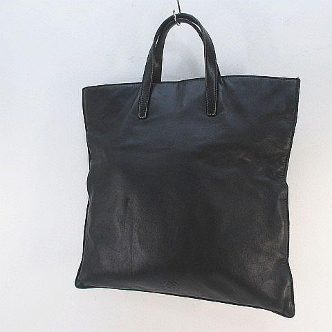 Loewe Tote Bag Handbag None Anagram Black Leather
