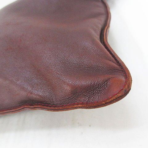 Loewe Tote Bag Handbag None Anagram Bordeaux Leather