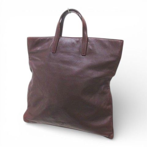 Loewe Tote Bag Handbag None Anagram Bordeaux Leather