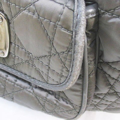 Christian Dior Cannage Handbag Quilted Charm Green Made In Italy 02-bo-0049
