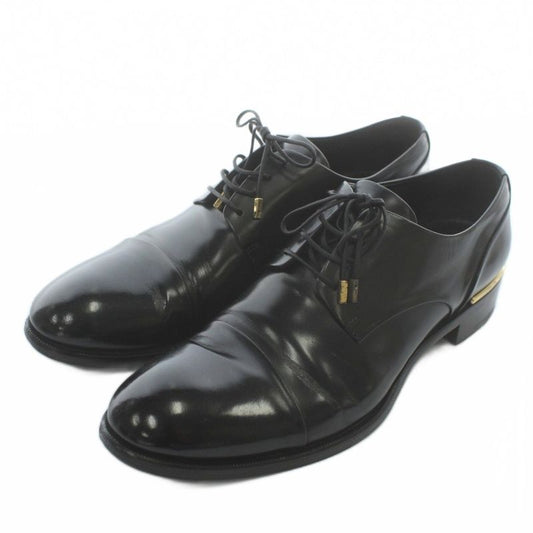 Louis Vuitton Metal Plate Cap Toe Business Shoes Dress Leather Shoes Leather