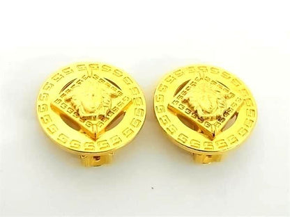 Gianni Versace Gianni Versace Earring Medusa Gold Metal Ladies