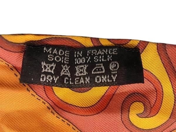 Hermes Ribbon Scarf Twilly Multicolor 100% Silk Women's Festival Des Amazones