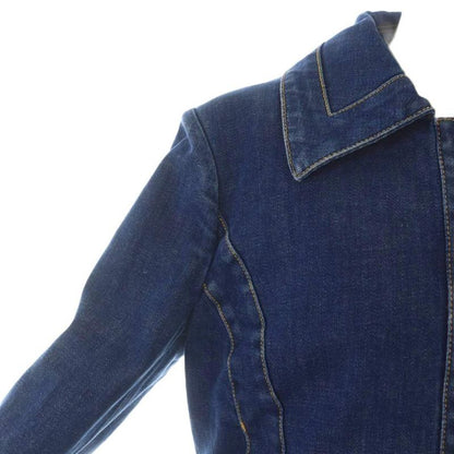 Louis Vuitton Denim Jacket Rw212w XII Flja33 Long Sleeve Single Gold Hardware