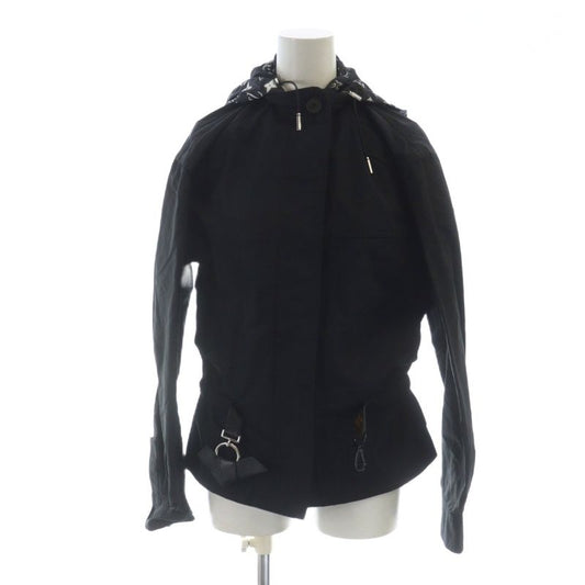 Louis Vuitton Nylon Parka Fi0w26fbp Blouson Monogram Long Sleeve Zip Up Logo