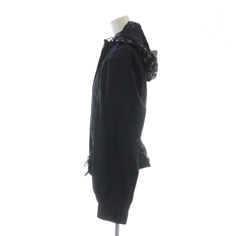 Louis Vuitton Nylon Parka Fi0w26fbp Blouson Monogram Long Sleeve Zip Up Logo