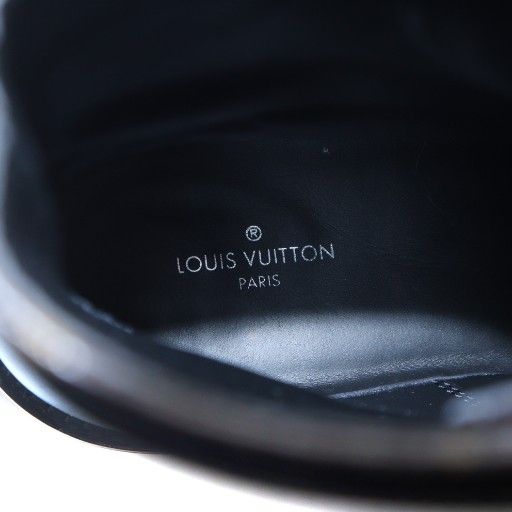 Louis Vuitton Wonderland Monogram Short Boots Logo PVC Leather 38 24.5cm