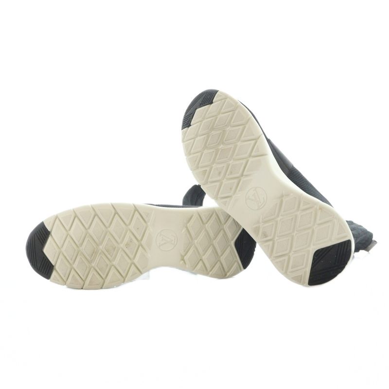 Louis Vuitton Aftergame Line Sneakers Socks Shoes Logo Knit 38.5 25cm (9.84in)