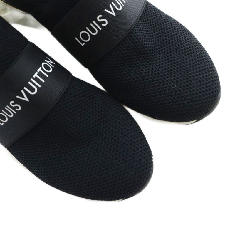 Louis Vuitton Aftergame Line Sneakers Socks Shoes Logo Knit 38.5 25cm (9.84in)