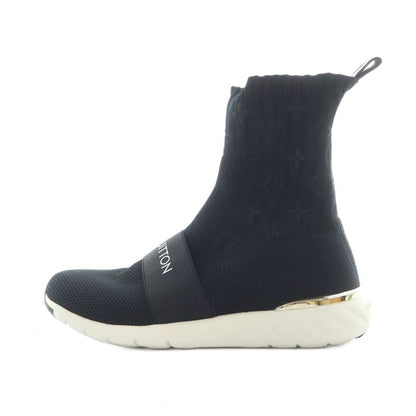 Louis Vuitton Aftergame Line Sneakers Socks Shoes Logo Knit 38.5 25cm (9.84in)