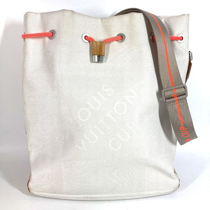 Louis Vuitton Shoulder Bag Volunteer Drawstring Bag M80634 Damier Geant Canvas