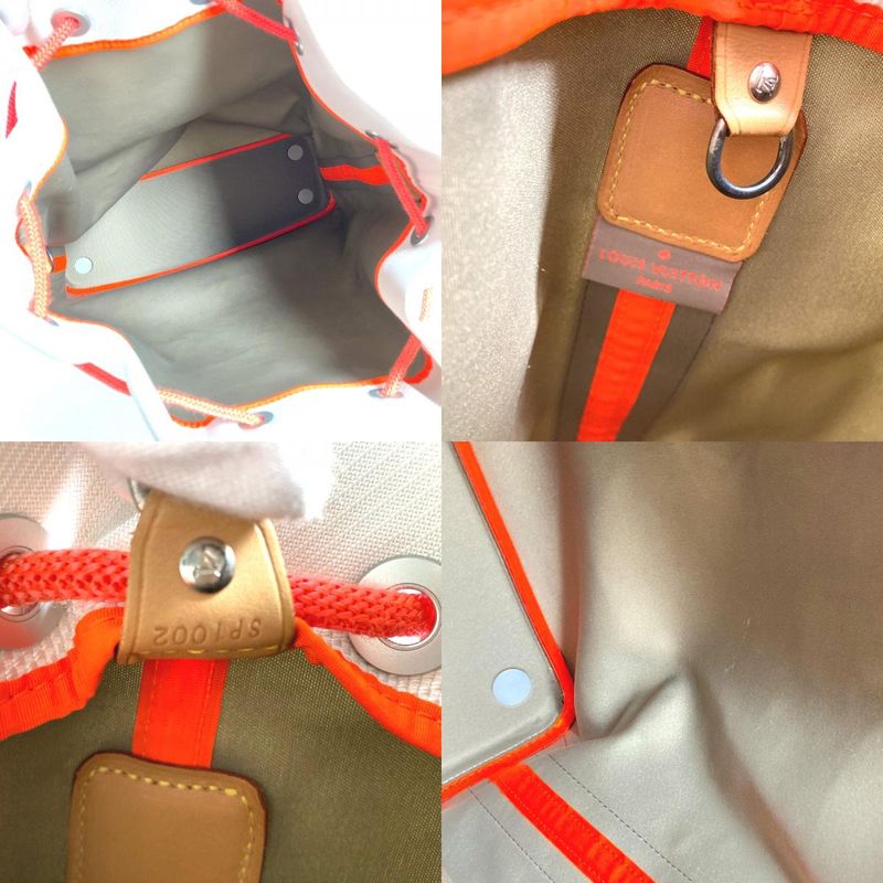 Louis Vuitton Shoulder Bag Volunteer Drawstring Bag M80634 Damier Geant Canvas