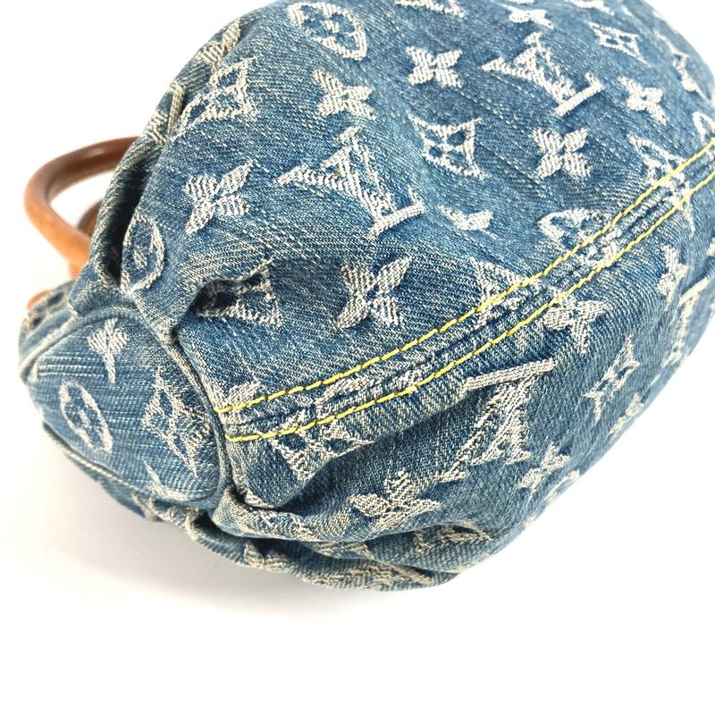 Louis Vuitton Handbag Pleaty M95020 Monogram Denim Canvas M95020