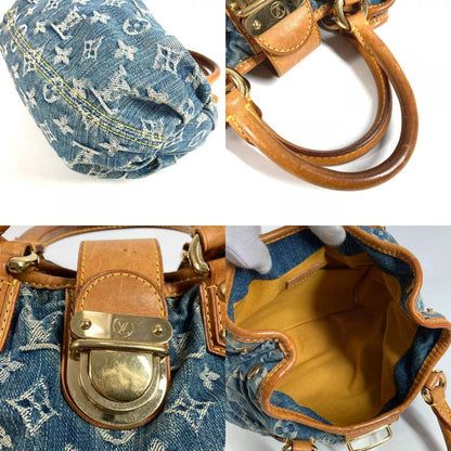 Louis Vuitton Handbag Pleaty M95020 Monogram Denim Canvas M95020
