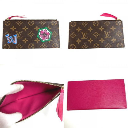 Louis Vuitton Shoulder Bag Pochette Felicie Monogram Canvas Brown