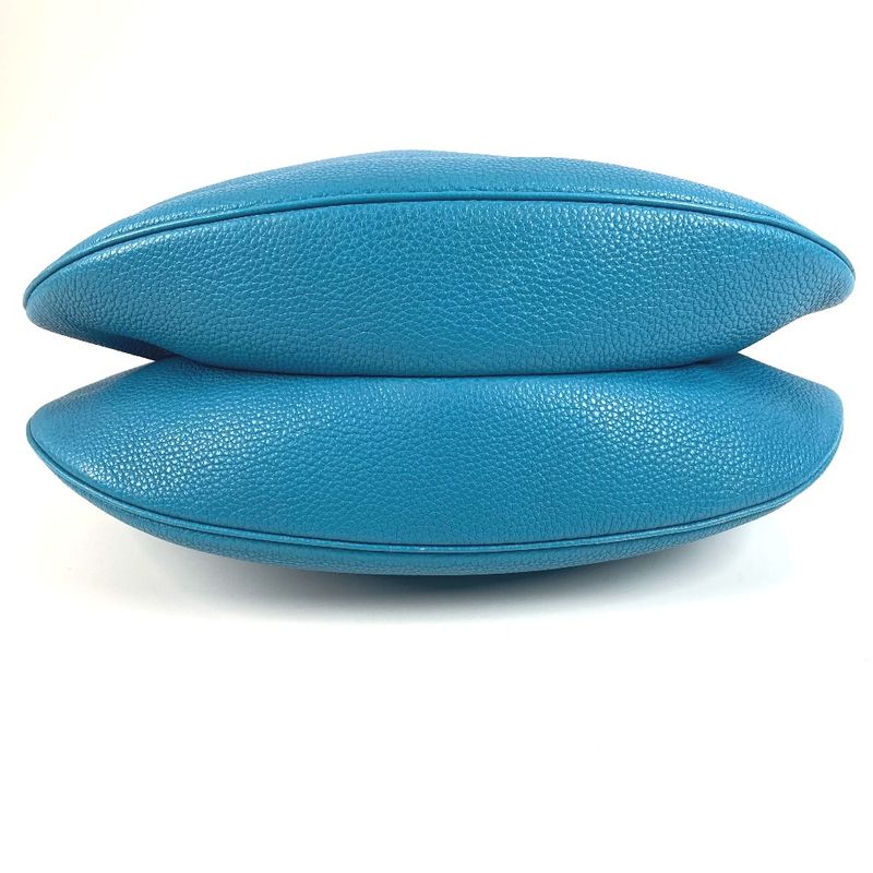 Hermes Shoulder Bag Gao Leather Blue Jean Blue