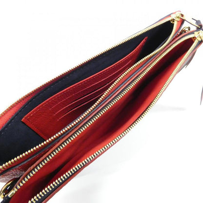 Louis Vuitton Monogram Empreinte Pochette Double Zip Shoulder Bag